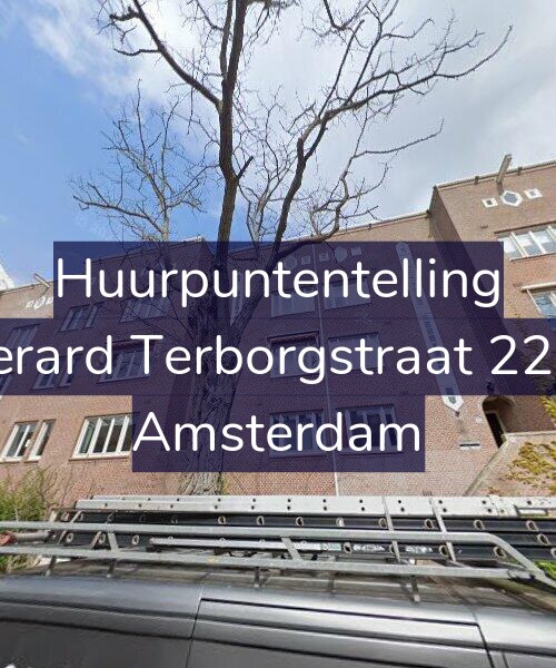 Foto gevel Huurpuntentelling voor Gerard Terborgstraat 22-1, Amsterdam