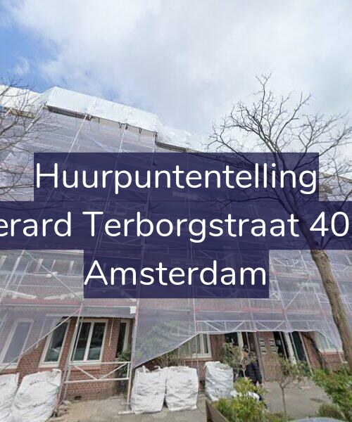 Foto gevel Huurpuntentelling voor Gerard Terborgstraat 40-2, Amsterdam