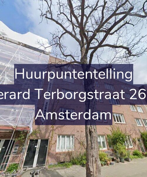 Foto gevel Huurpuntentelling voor Gerard Terborgstraat 26-2, Amsterdam