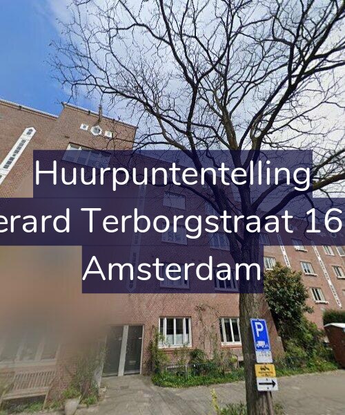 Foto gevel Huurpuntentelling voor Gerard Terborgstraat 16-3, Amsterdam