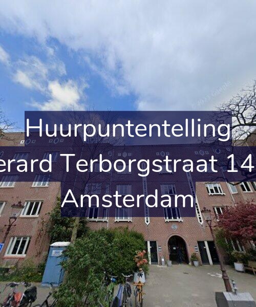 Foto gevel Huurpuntentelling voor Gerard Terborgstraat 14-2, Amsterdam
