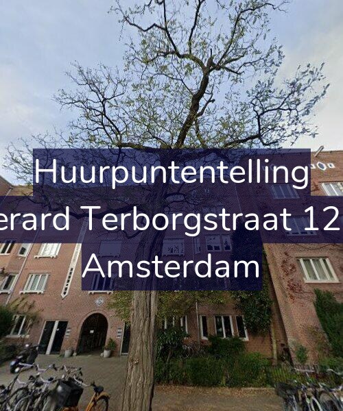 Foto gevel Huurpuntentelling voor Gerard Terborgstraat 12-3, Amsterdam