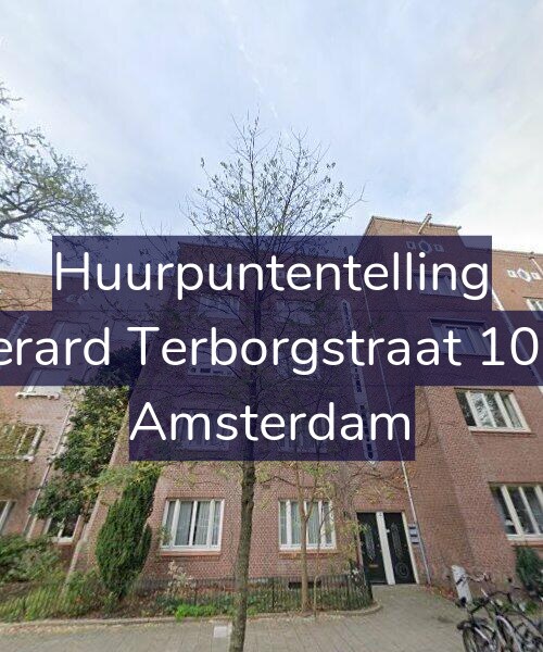 Foto gevel Huurpuntentelling voor Gerard Terborgstraat 10-1, Amsterdam
