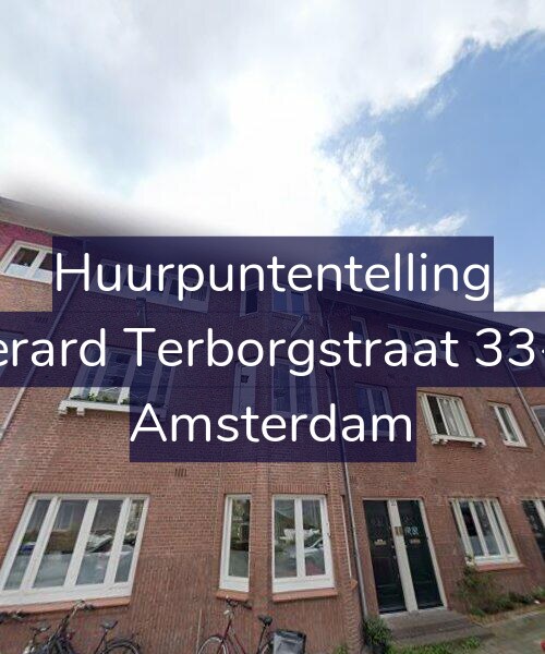 Foto gevel Huurpuntentelling voor Gerard Terborgstraat 33-H, Amsterdam