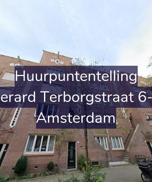 Foto gevel Huurpuntentelling voor Gerard Terborgstraat 6-1, Amsterdam