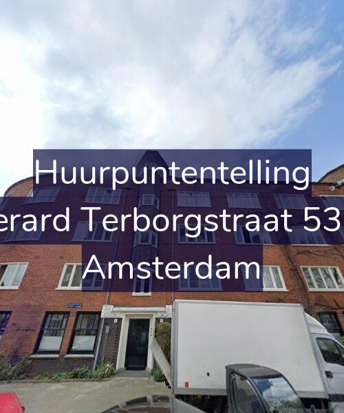 Foto gevel Huurpuntentelling voor Gerard Terborgstraat 53-2, Amsterdam