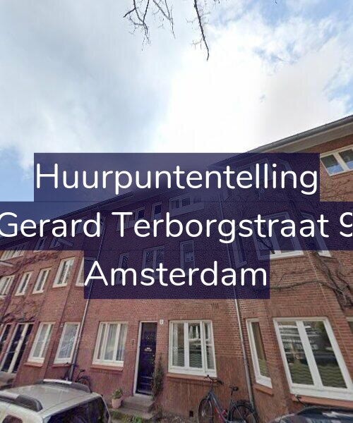 Foto gevel Huurpuntentelling voor Gerard Terborgstraat 9, Amsterdam
