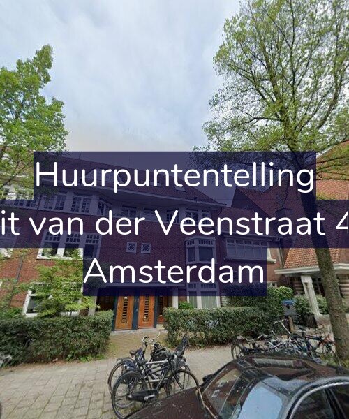 Foto gevel Huurpuntentelling voor Gerrit van der Veenstraat 40-H, Amsterdam