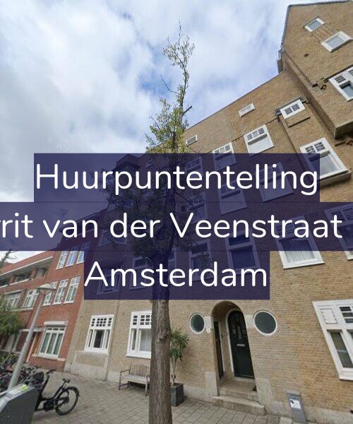 Foto gevel Huurpuntentelling voor Gerrit van der Veenstraat 2-3, Amsterdam