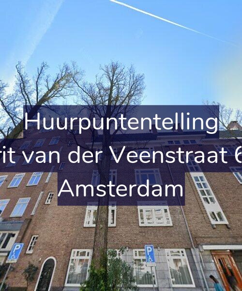 Foto gevel Huurpuntentelling voor Gerrit van der Veenstraat 69-3, Amsterdam