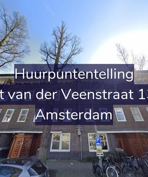 Foto gevel Huurpuntentelling voor Gerrit van der Veenstraat 133-H, Amsterdam