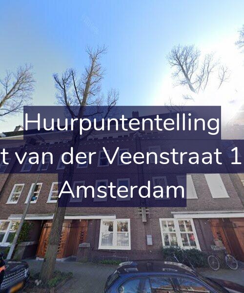 Foto gevel Huurpuntentelling voor Gerrit van der Veenstraat 169-2, Amsterdam