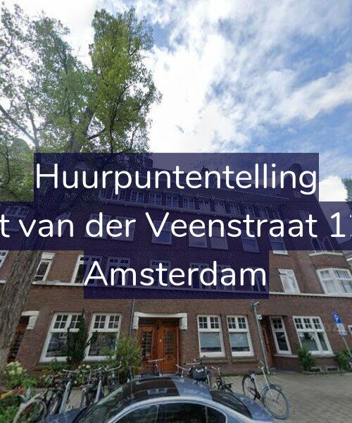 Foto gevel Huurpuntentelling voor Gerrit van der Veenstraat 125-H, Amsterdam