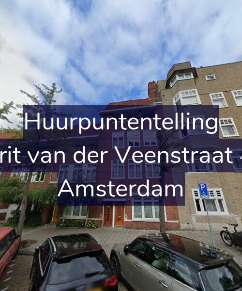 Foto gevel Huurpuntentelling voor Gerrit van der Veenstraat 4-H, Amsterdam