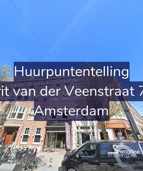 Foto gevel Huurpuntentelling voor Gerrit van der Veenstraat 76-3, Amsterdam