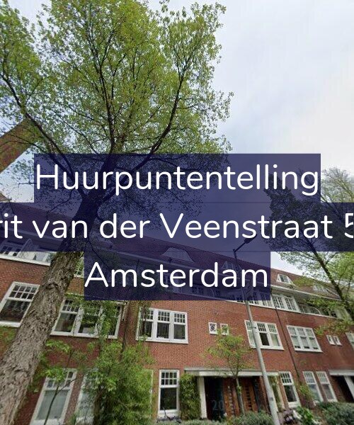 Foto gevel Huurpuntentelling voor Gerrit van der Veenstraat 58-2, Amsterdam