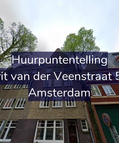 Foto gevel Huurpuntentelling voor Gerrit van der Veenstraat 51-2, Amsterdam