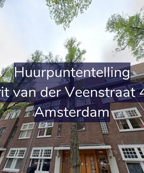 Foto gevel Huurpuntentelling voor Gerrit van der Veenstraat 41-2, Amsterdam