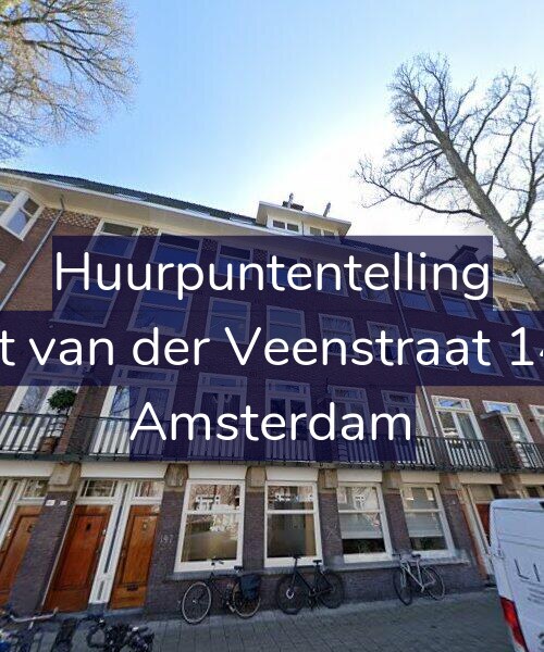 Foto gevel Huurpuntentelling voor Gerrit van der Veenstraat 147-H, Amsterdam