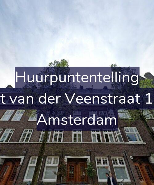 Foto gevel Huurpuntentelling voor Gerrit van der Veenstraat 115-2, Amsterdam