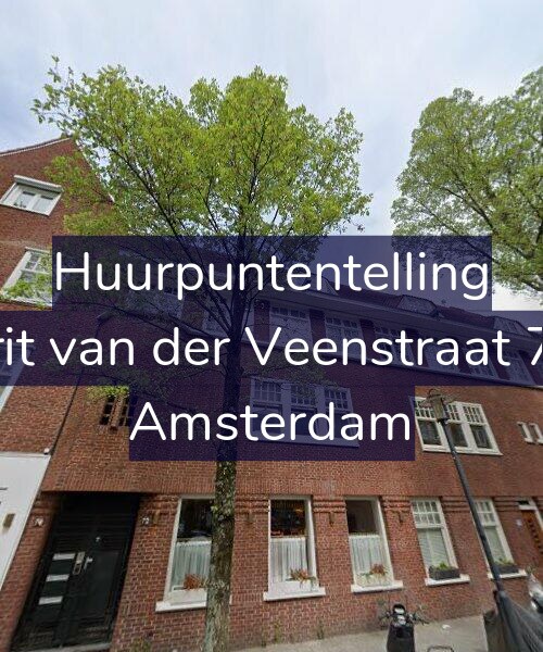 Foto gevel Huurpuntentelling voor Gerrit van der Veenstraat 72-1, Amsterdam