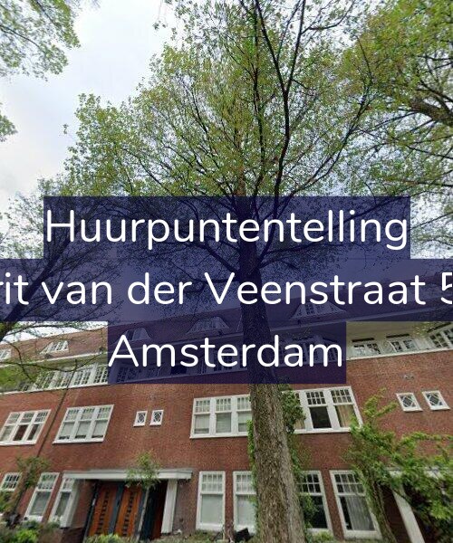 Foto gevel Huurpuntentelling voor Gerrit van der Veenstraat 52-2, Amsterdam