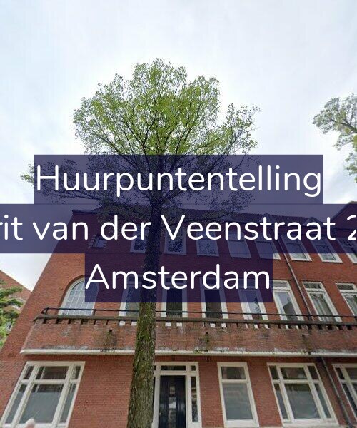 Foto gevel Huurpuntentelling voor Gerrit van der Veenstraat 29-2, Amsterdam