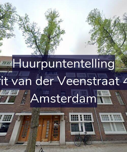 Foto gevel Huurpuntentelling voor Gerrit van der Veenstraat 43-1, Amsterdam