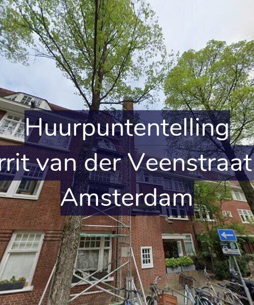 Foto gevel Huurpuntentelling voor Gerrit van der Veenstraat 64, Amsterdam