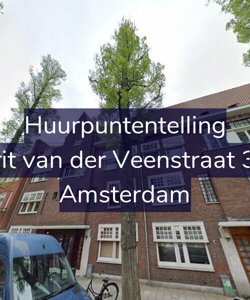 Foto gevel Huurpuntentelling voor Gerrit van der Veenstraat 35-1, Amsterdam