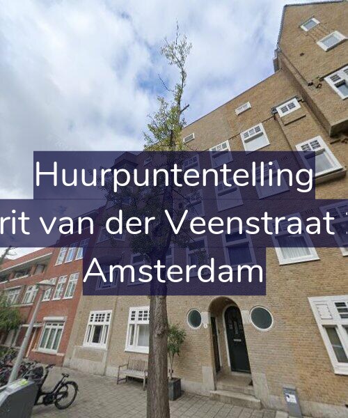 Foto gevel Huurpuntentelling voor Gerrit van der Veenstraat 2-H, Amsterdam