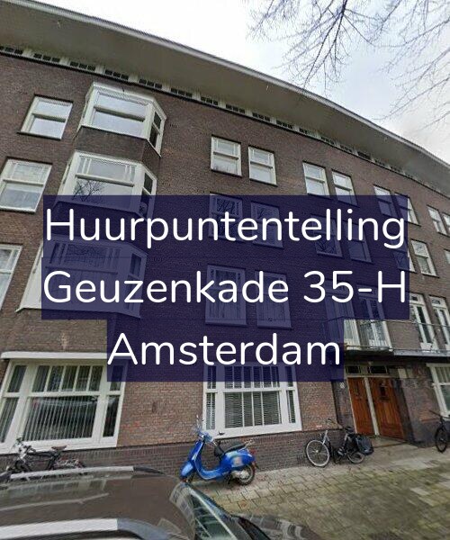 Foto gevel Huurpuntentelling voor Geuzenkade 35-H, Amsterdam