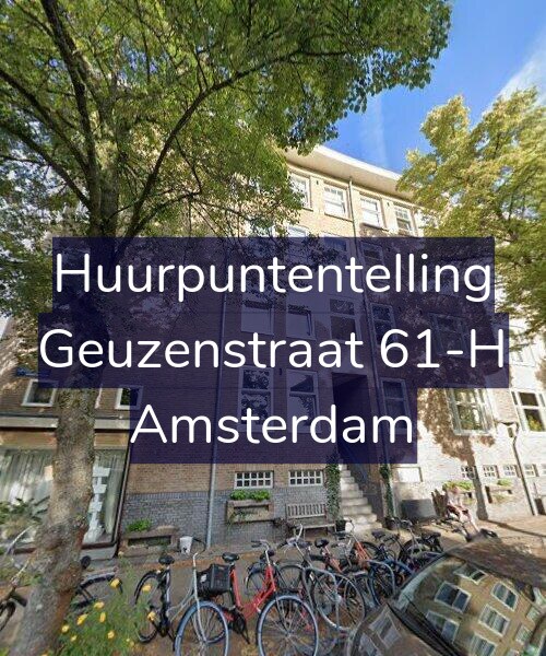 Foto gevel Huurpuntentelling voor Geuzenstraat 61-H, Amsterdam