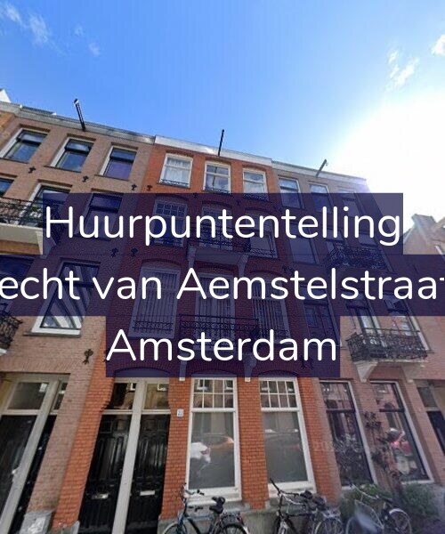 Foto gevel Huurpuntentelling voor Gijsbrecht van Aemstelstraat 22-3, Amsterdam