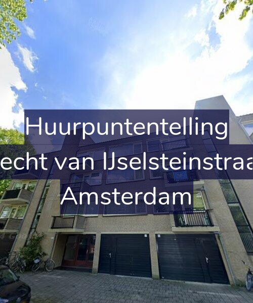 Foto gevel Huurpuntentelling voor Gijsbrecht van IJselsteinstraat 209, Amsterdam