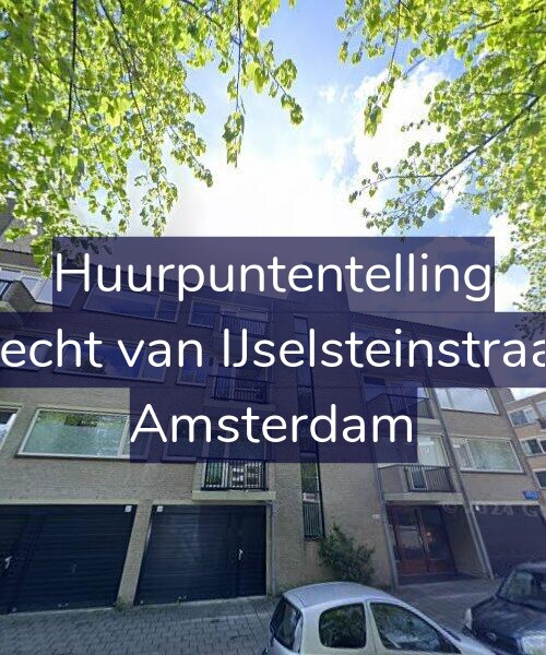 Foto gevel Huurpuntentelling voor Gijsbrecht van IJselsteinstraat 249, Amsterdam