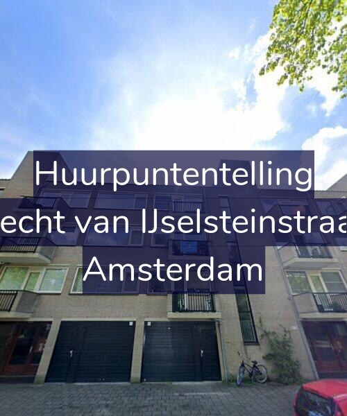 Foto gevel Huurpuntentelling voor Gijsbrecht van IJselsteinstraat 219, Amsterdam