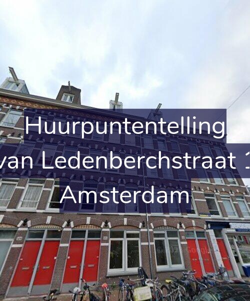 Foto gevel Huurpuntentelling voor Gillis van Ledenberchstraat 131-H, Amsterdam