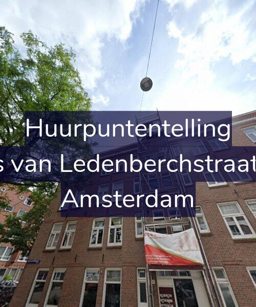Foto gevel Huurpuntentelling voor Gillis van Ledenberchstraat 1-3, Amsterdam