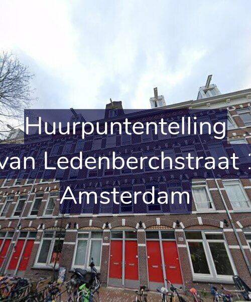 Foto gevel Huurpuntentelling voor Gillis van Ledenberchstraat 129-1, Amsterdam