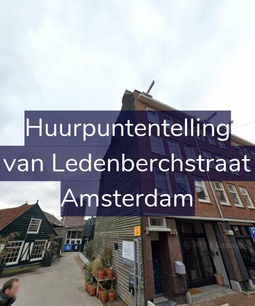 Foto gevel Huurpuntentelling voor Gillis van Ledenberchstraat 60-4, Amsterdam