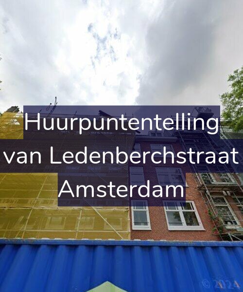 Foto gevel Huurpuntentelling voor Gillis van Ledenberchstraat 81-2, Amsterdam