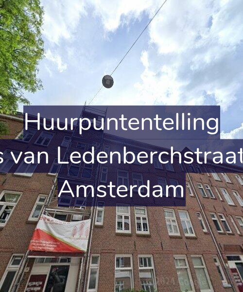 Foto gevel Huurpuntentelling voor Gillis van Ledenberchstraat 3-3, Amsterdam