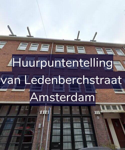 Foto gevel Huurpuntentelling voor Gillis van Ledenberchstraat 34-D, Amsterdam