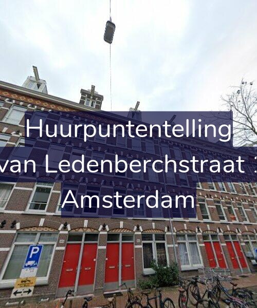 Foto gevel Huurpuntentelling voor Gillis van Ledenberchstraat 107-3, Amsterdam