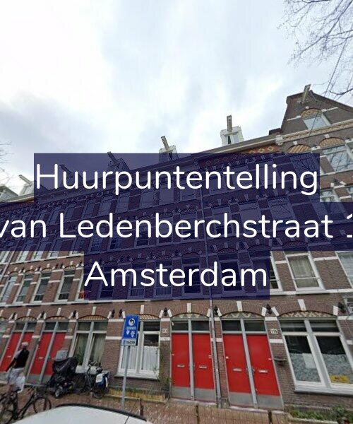 Foto gevel Huurpuntentelling voor Gillis van Ledenberchstraat 113-H, Amsterdam