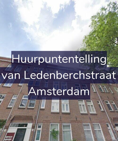 Foto gevel Huurpuntentelling voor Gillis van Ledenberchstraat 15-2, Amsterdam