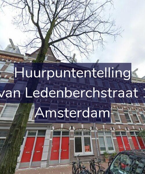 Foto gevel Huurpuntentelling voor Gillis van Ledenberchstraat 119-1, Amsterdam
