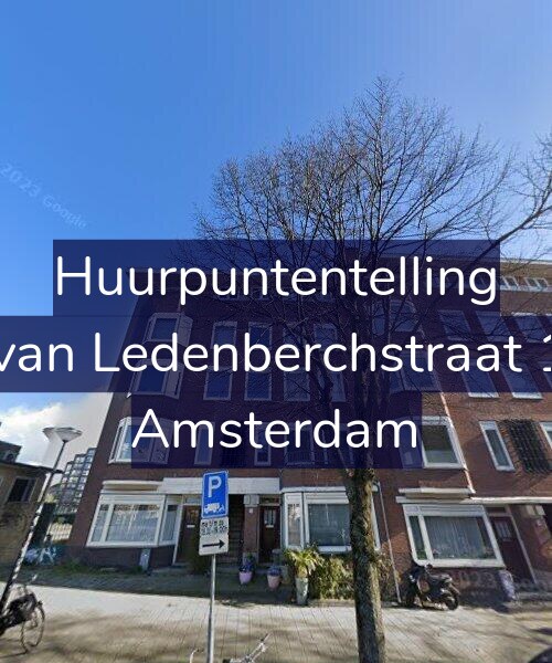 Foto gevel Huurpuntentelling voor Gillis van Ledenberchstraat 118-G, Amsterdam