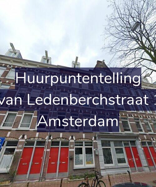 Foto gevel Huurpuntentelling voor Gillis van Ledenberchstraat 115-1, Amsterdam